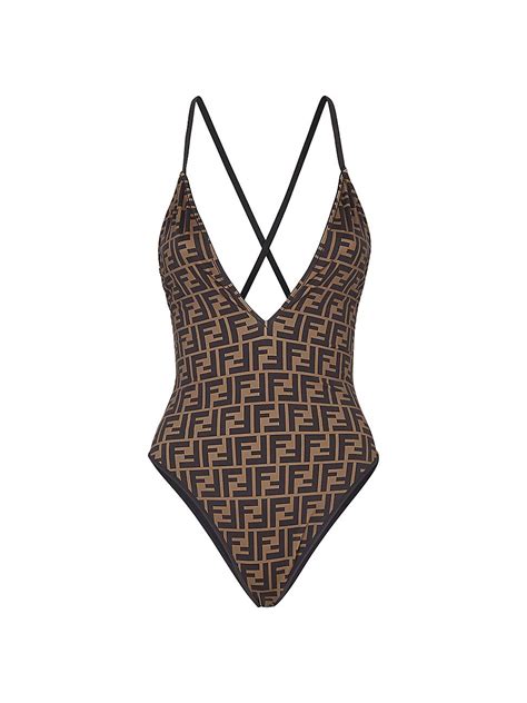 fendi roma reversible one-piece swimsuit|fendi jeans for women.